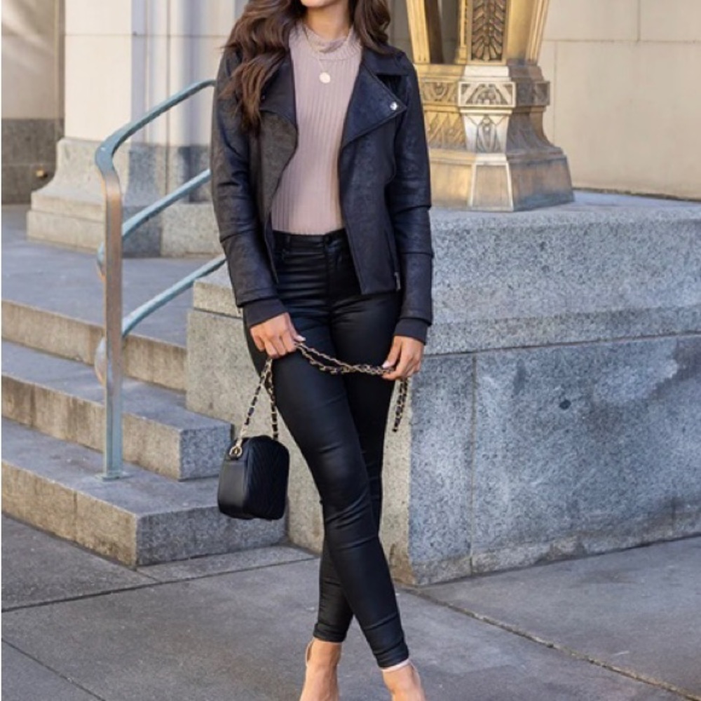 NWOT Grace and Lace coated jeans